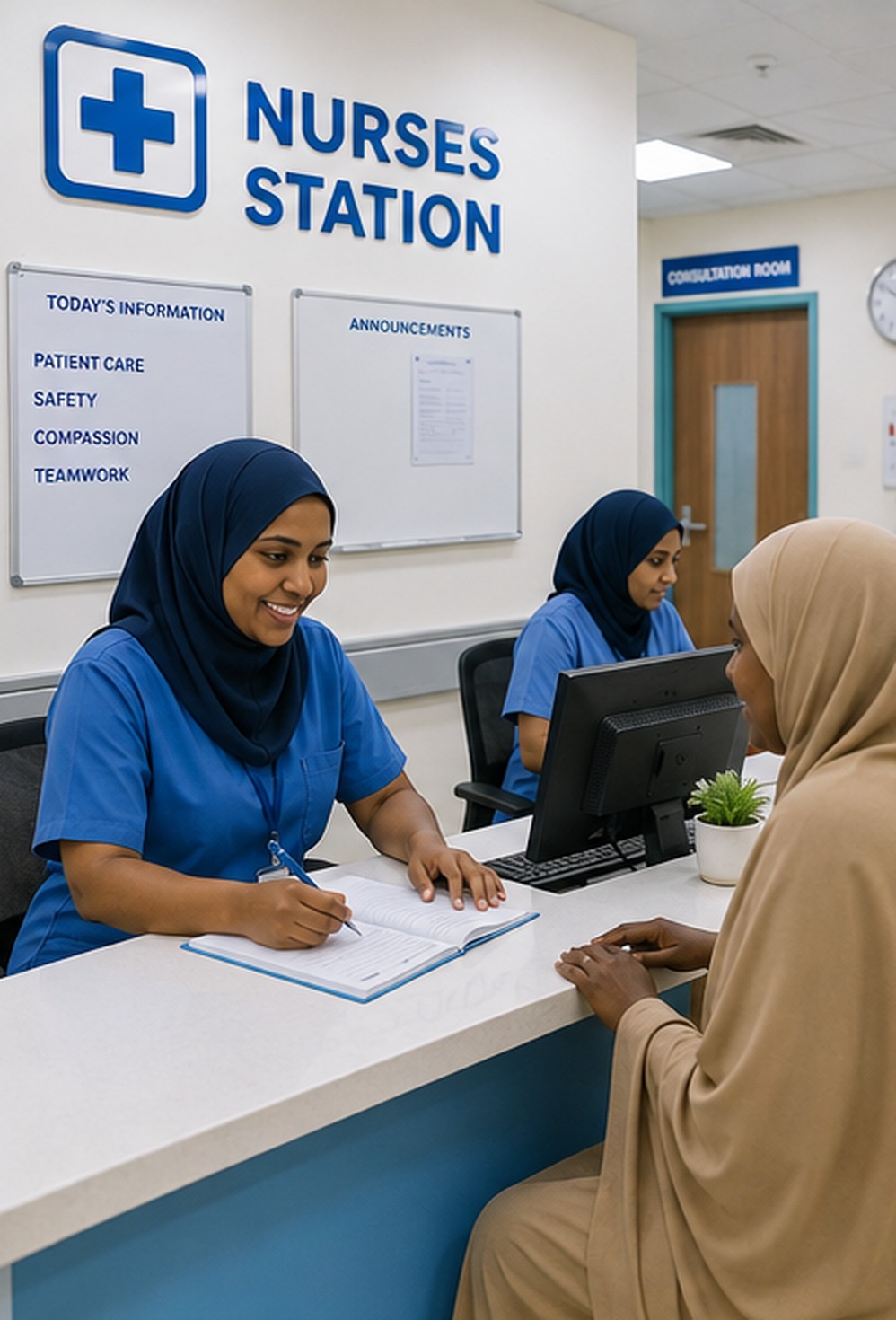 Nurses Station at Count Medical and Diagnostic Limited