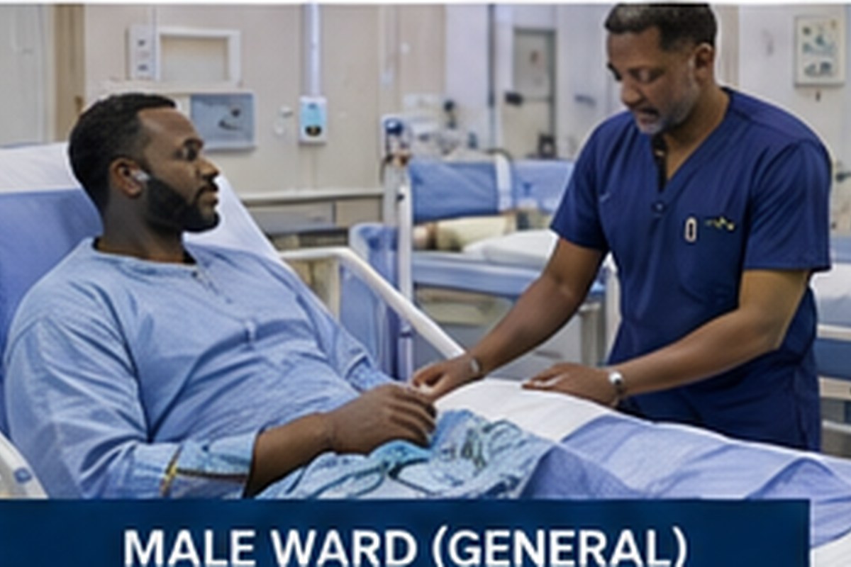 Male Ward (General) at Count Medical and Diagnostic Limited