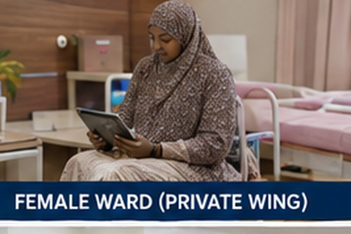 Female Ward (Private Wing) at Count Medical and Diagnostic Limited